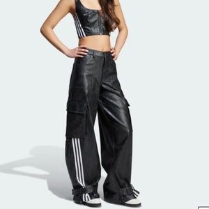 ADILENIUM SEASON 3 VINTAGE FAUX LEATHER PANTS